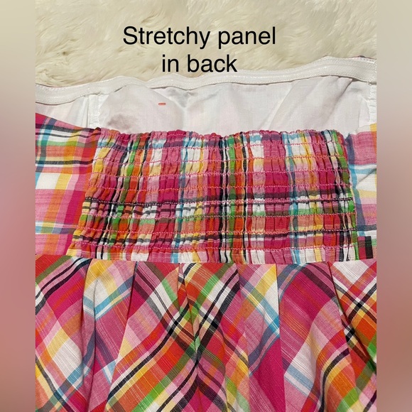 NEW Lilly Pulitzer Gweneth Strapless Dress in Patio Plaid, Women's size 10 - Picture 16 of 16